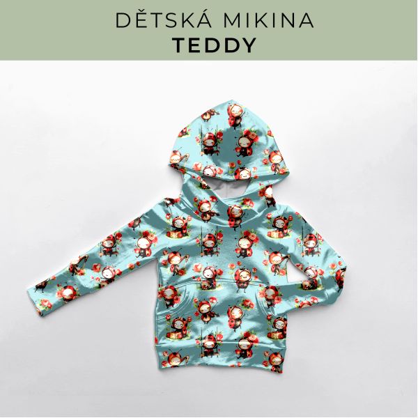 DĚTSKÝ střih - Mikina Teddy