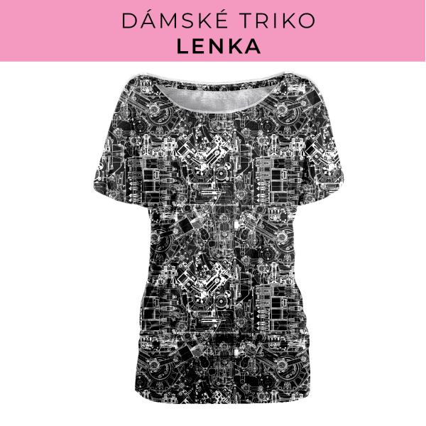 DÁMSKÝ střih - Triko Lenka