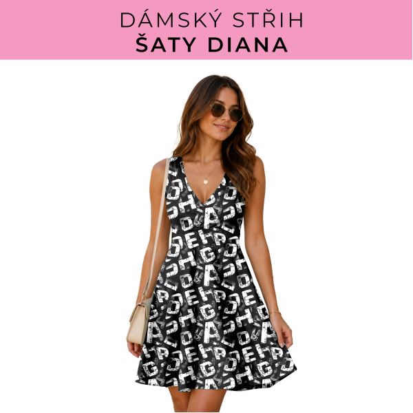 Dámský střih - šaty Diana