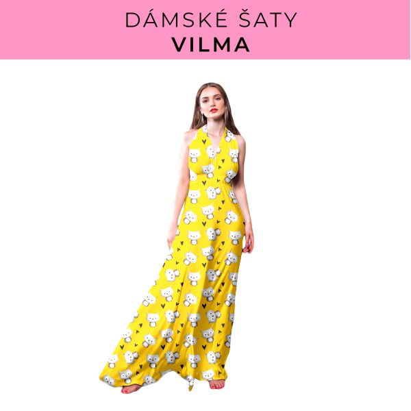 DÁMSKÝ střih - šaty Vilma