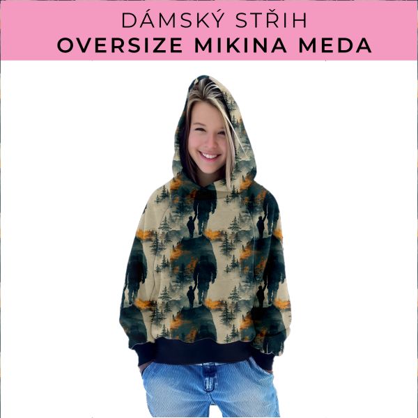 Dámský střih - mikina Meda