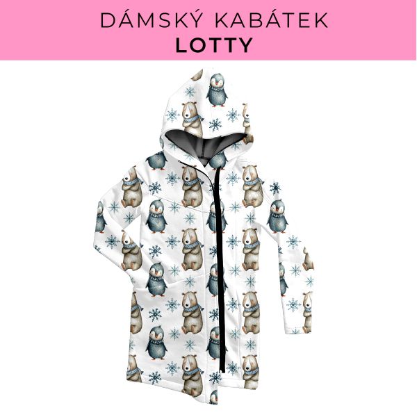 DÁMSKÝ střih - Kabátek Lotty