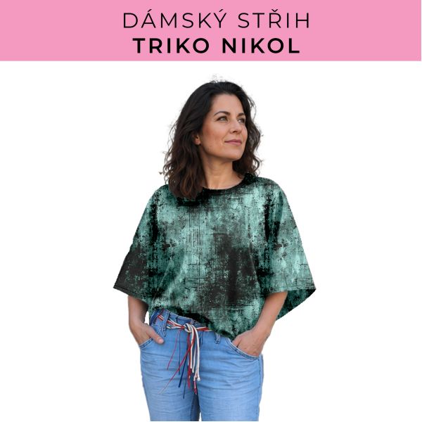 Dámský střih -  triko Nikol