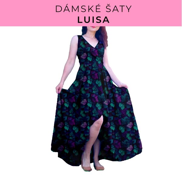 DÁMSKÝ střih - šaty Luisa