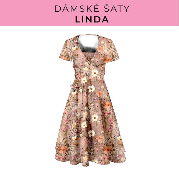 DÁMSKÝ střih - šaty Linda