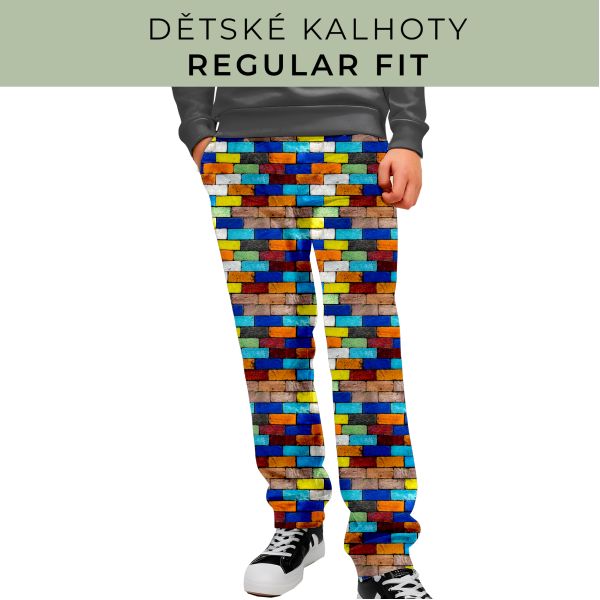 DĚTSKÝ STŘIH - Kalhoty Regular fit