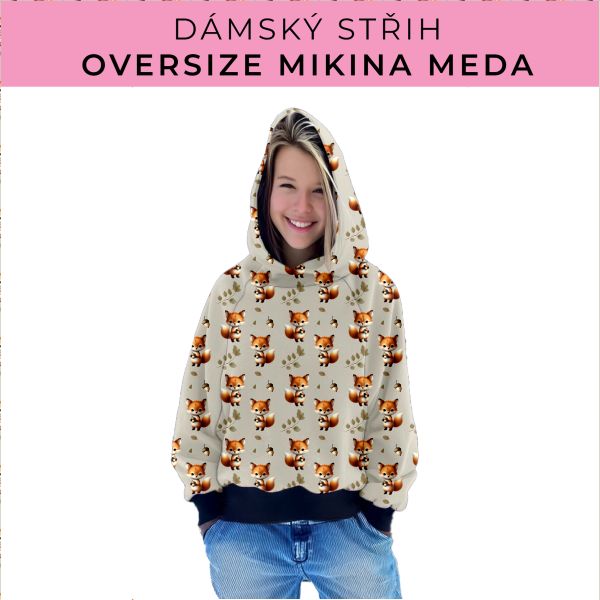 Dámský střih - mikina Meda