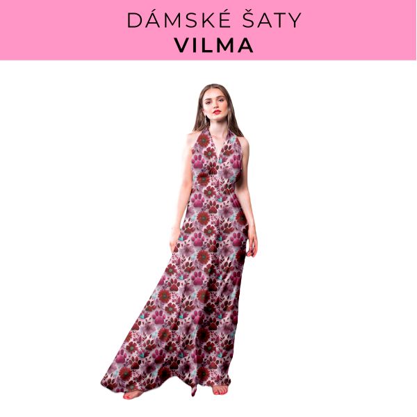 DÁMSKÝ střih - šaty Vilma