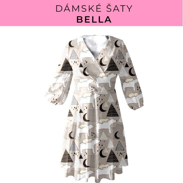 DÁMSKÝ střih - šaty Bella