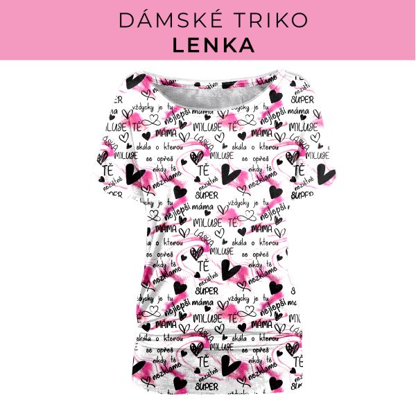 DÁMSKÝ střih - Triko Lenka