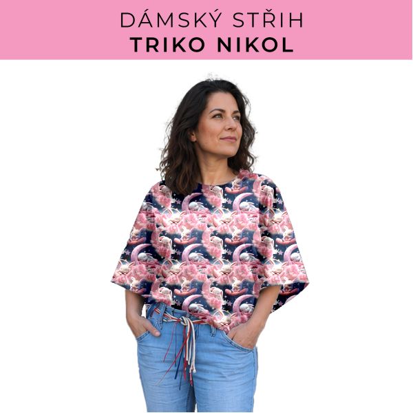 Dámský střih -  triko Nikol