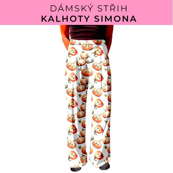Dámský střih - kalhoty Simona