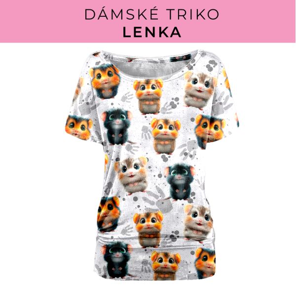 DÁMSKÝ střih - Triko Lenka
