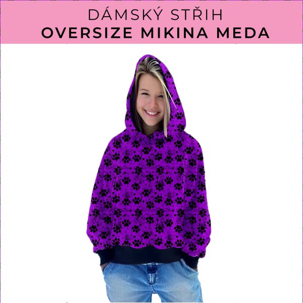 Dámský střih - mikina Meda
