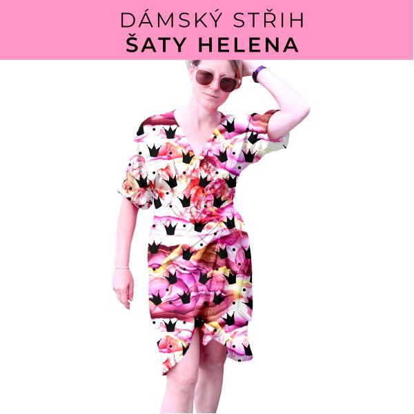 Dámský střih na šaty  Helena
