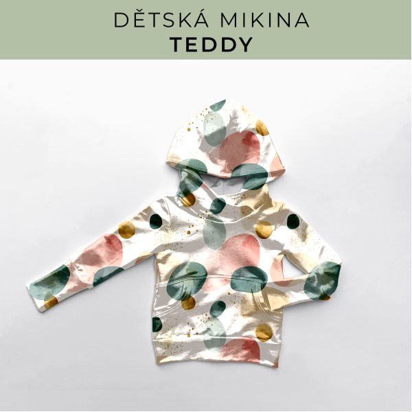 DĚTSKÝ střih - Mikina Teddy