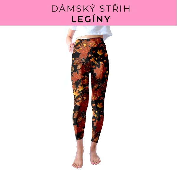DÁMSKÝ střih - legíny SPORT - SLIM FIT