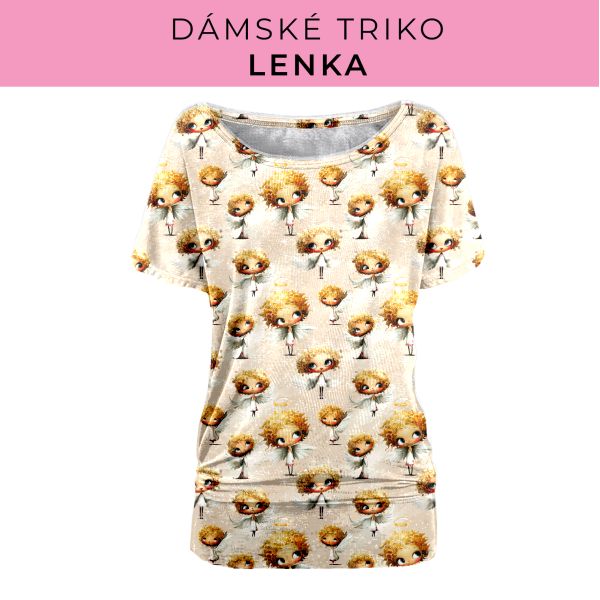 DÁMSKÝ střih - Triko Lenka