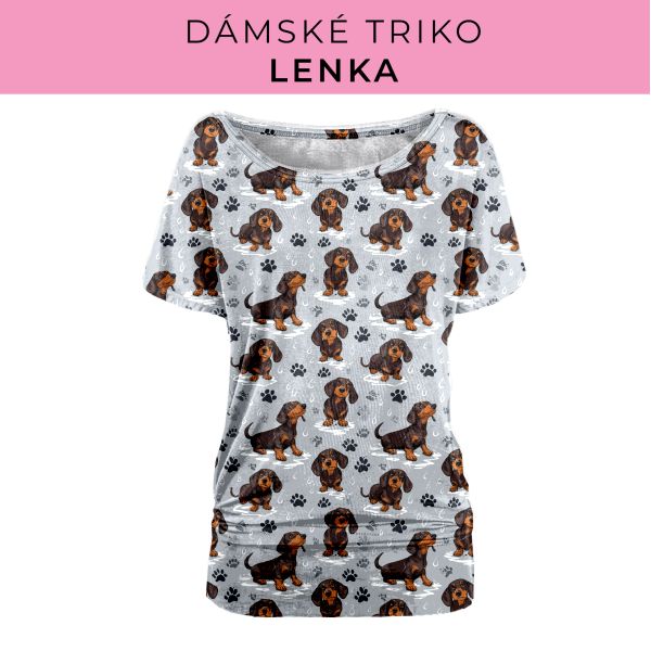 DÁMSKÝ střih - Triko Lenka
