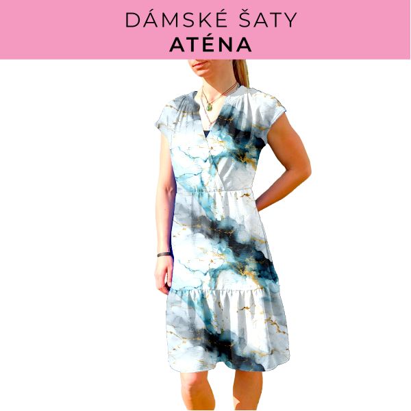 DÁMSKÝ střih - šaty Aténa