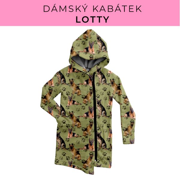 DÁMSKÝ střih - Kabátek Lotty