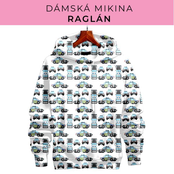 DÁMSKÝ střih - mikina raglán