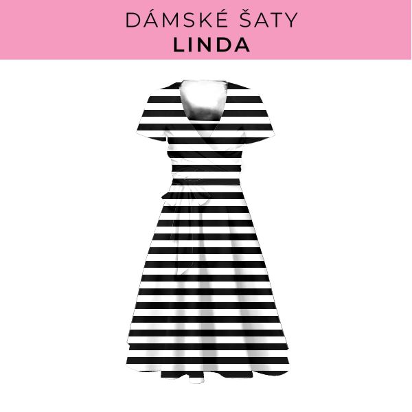 DÁMSKÝ střih - šaty Linda