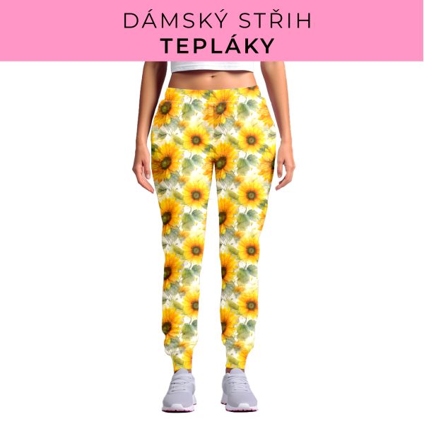 DÁMSKÝ střih - tepláky