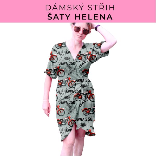 Dámský střih na šaty  Helena