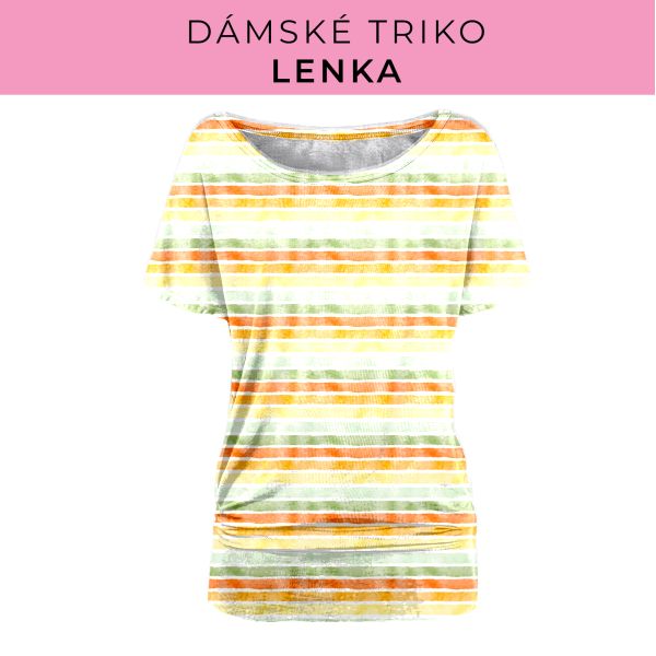 DÁMSKÝ střih - Triko Lenka
