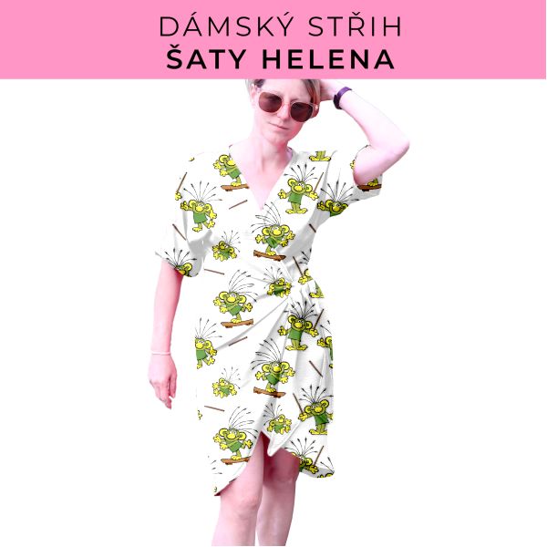 Dámský střih na šaty  Helena