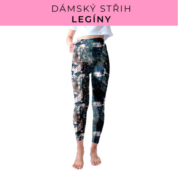 DÁMSKÝ střih - legíny SPORT - SLIM FIT