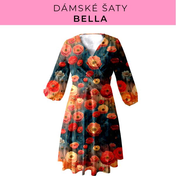 DÁMSKÝ střih - šaty Bella