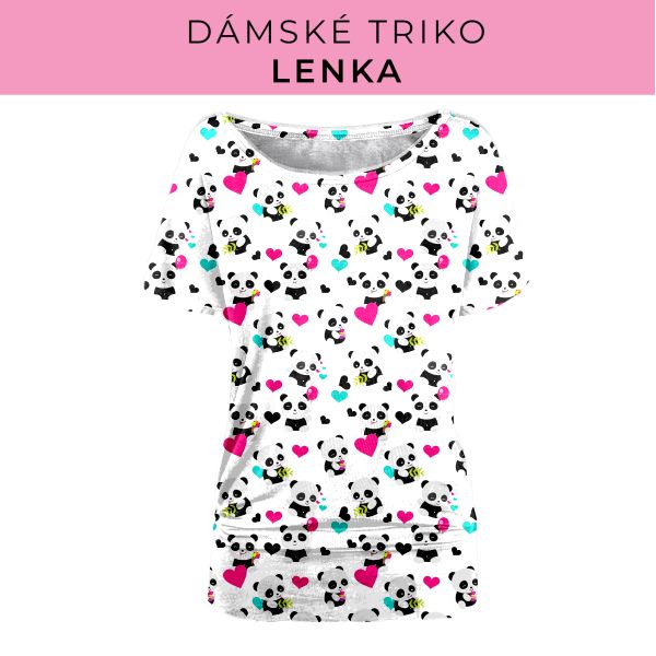 DÁMSKÝ střih - Triko Lenka