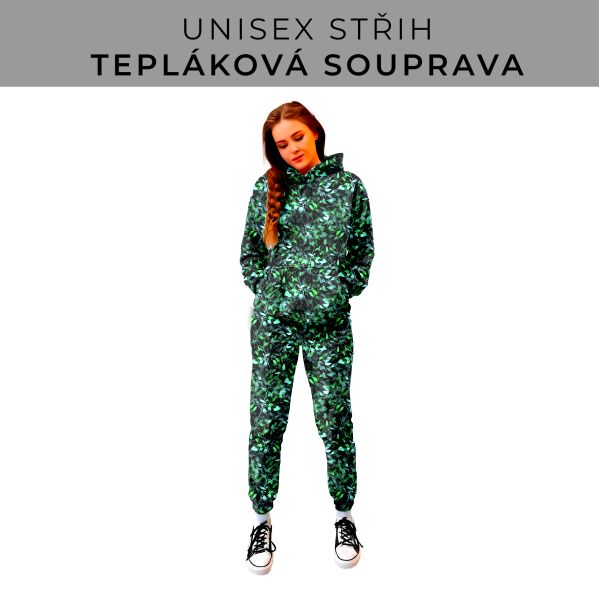 DÁMSKÝ střih - SET mikina a tepláky 