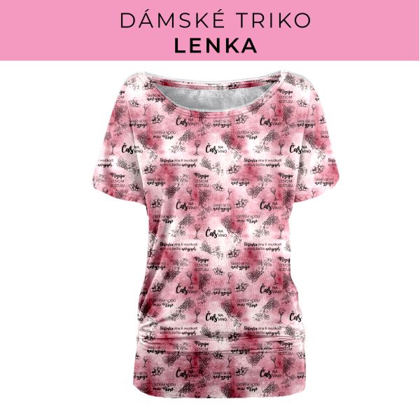 DÁMSKÝ střih - Triko Lenka