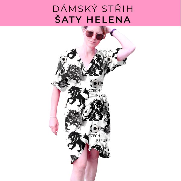 Dámský střih na šaty  Helena
