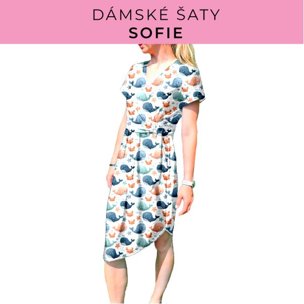DÁMSKÝ střih - šaty Sofie