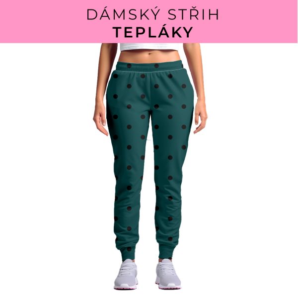 DÁMSKÝ střih - tepláky