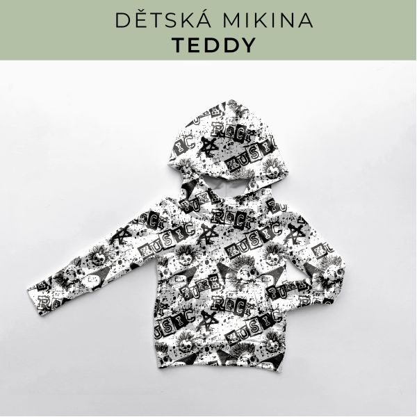 DĚTSKÝ střih - Mikina Teddy