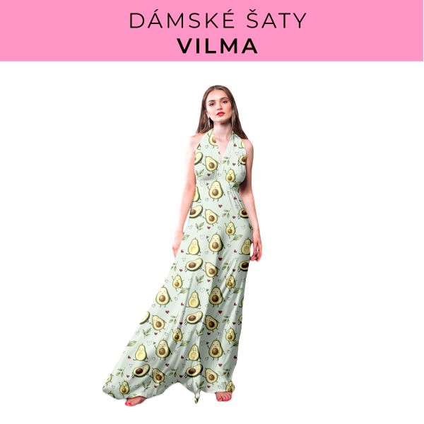 DÁMSKÝ střih - šaty Vilma