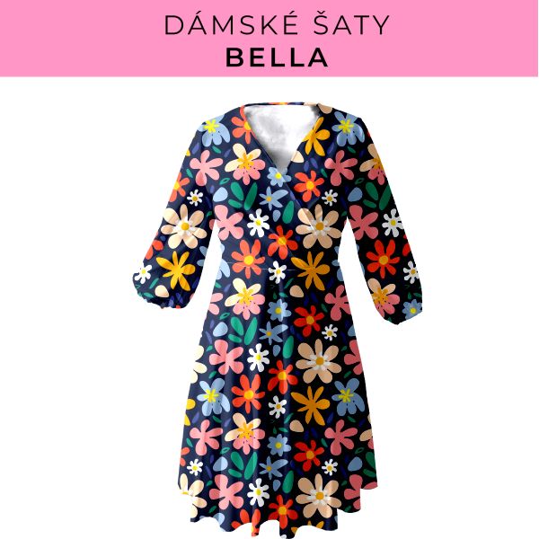 DÁMSKÝ střih - šaty Bella