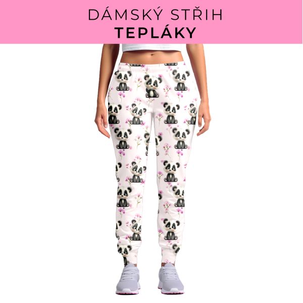 DÁMSKÝ střih - tepláky