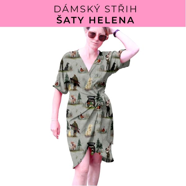 Dámský střih na šaty  Helena