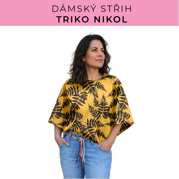 Dámský střih -  triko Nikol