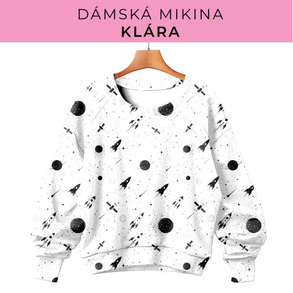 DÁMSKÝ střih - mikina Klára