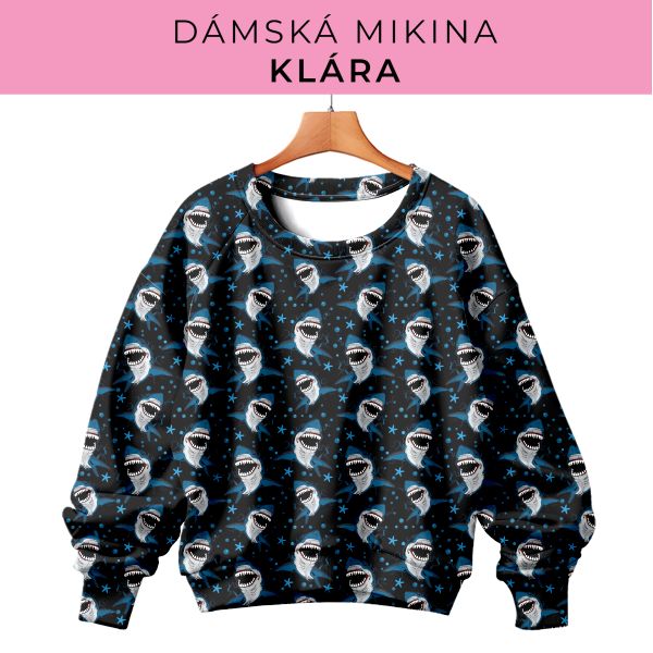 DÁMSKÝ střih - mikina Klára