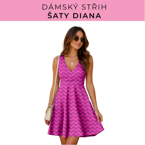 Dámský střih - šaty Diana