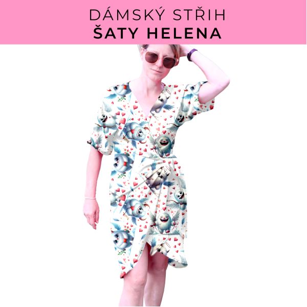 Dámský střih na šaty  Helena