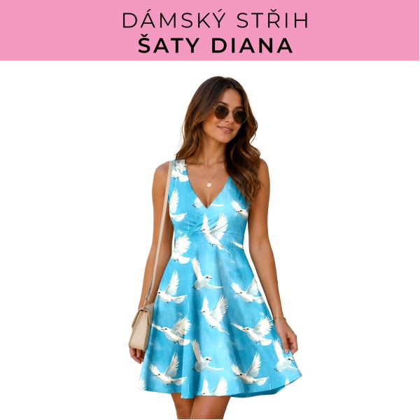 Dámský střih - šaty Diana